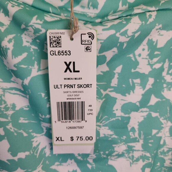 Adidas New Ultimate 365 Primegreen 16" Printed Golf Skort Size XL - Picture 12 of 12